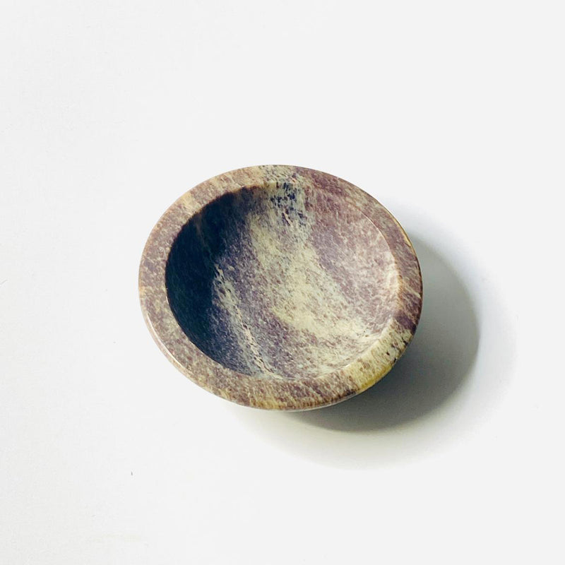Sanguine Red Soapstone Bowl - Small