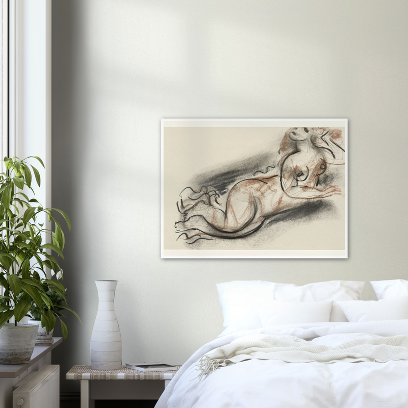 Reclining Nude No.3 - Poster