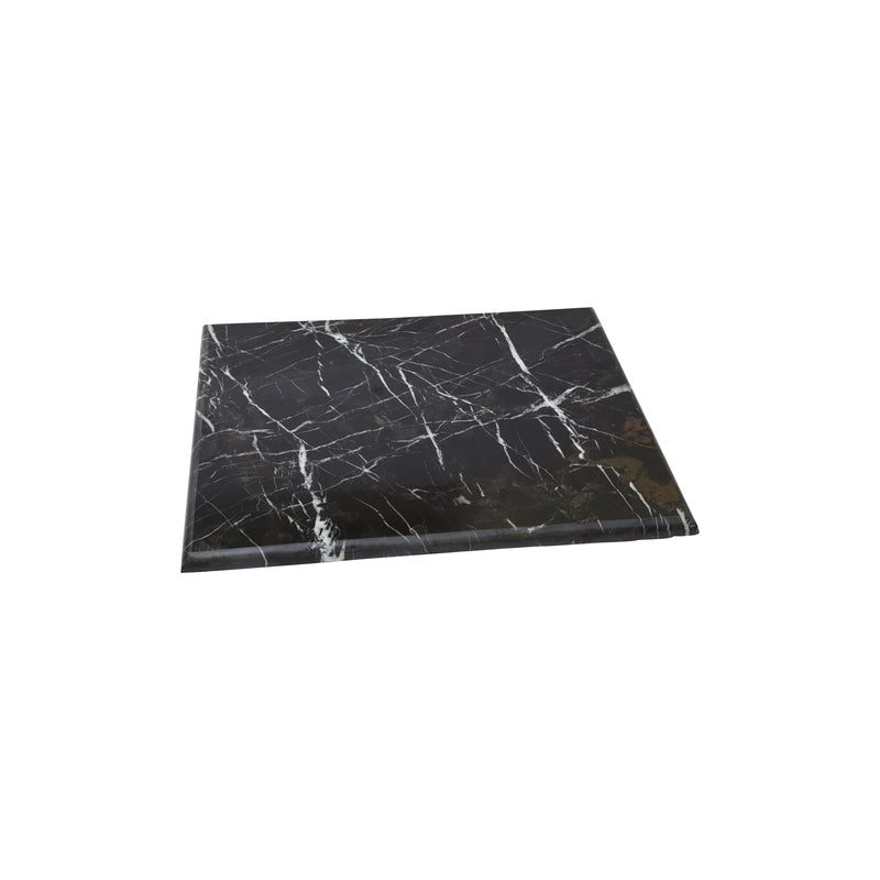 Amelie - Rectangular Chopping and Serving Board - Black & Gold Marble