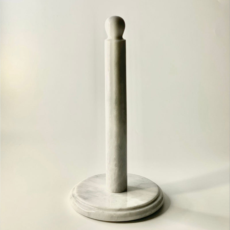 Bianca White Marble Kitchen Roll Holder