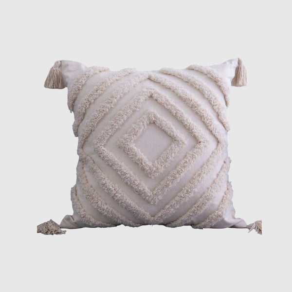 Bree Handmade Cushion Cover - 45 x 45 - Natural - Munde Home