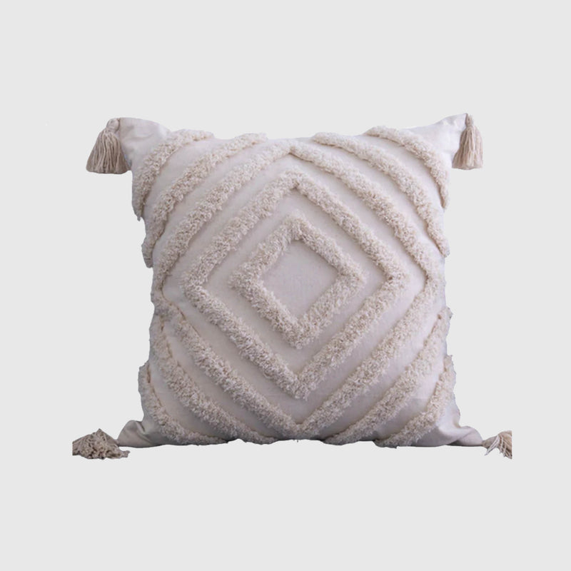 Bree Handmade Cushion Cover - 45 x 45 - Natural - Munde Home