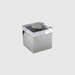 Daria -  White Agate Jewellery Box - Small