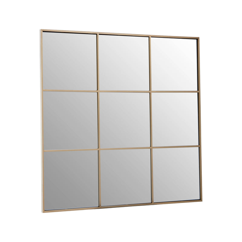 Dune - Grid Frame Wall Mirror - Gold