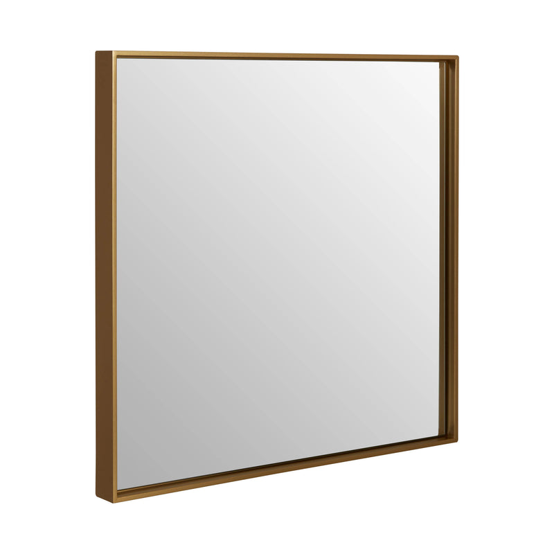 Dune - Large Square Framed Wall Mirror - Gold