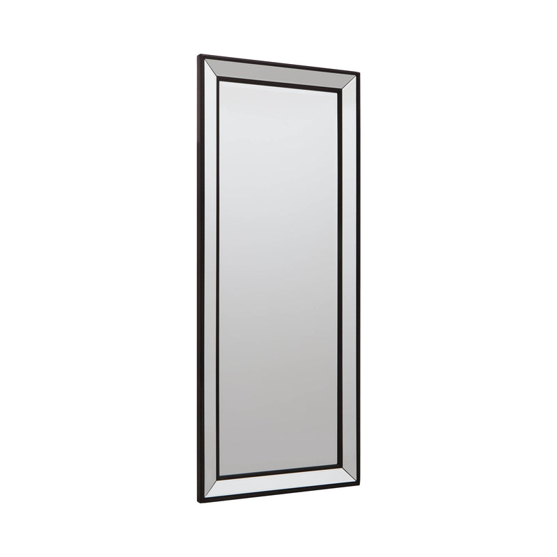 Evelina - Rectangular Full Length Wall Mirror - Black