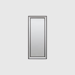 Evelina - Rectangular Full Length Wall Mirror - Black