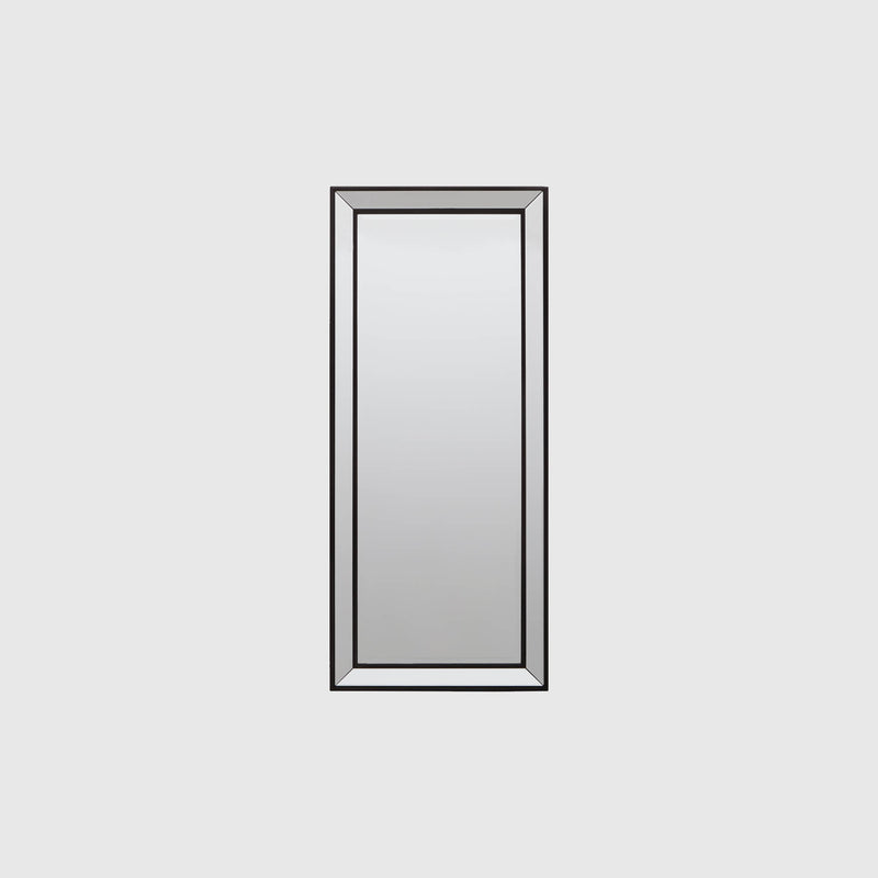 Evelina - Rectangular Full Length Wall Mirror - Black