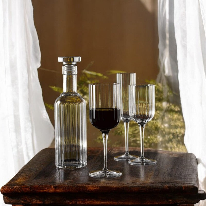 Gianni - Crystal Tall Tumblers - Set of 6 - Munde Home