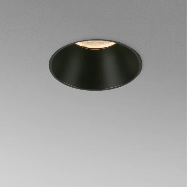 Minima Round Adjustable Trimless Dimmable Recessed LED Downlight - White