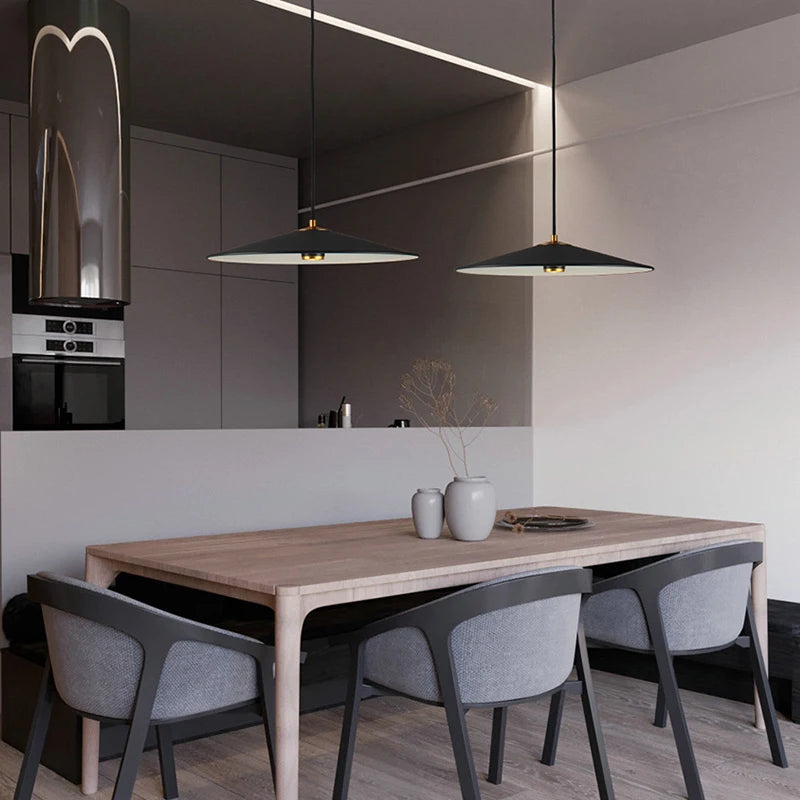 Axis - Pendant - Black & Gold