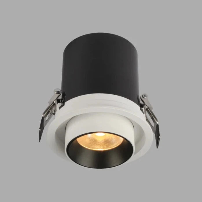 Minima Round Adjustable Recessed LED Downlight - White