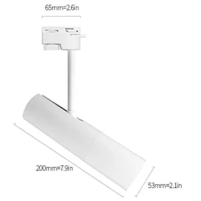 Minima LED Track Light - White