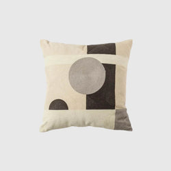 Harmony Handmade Cushion Cover - 45 x 45 - Silver Grey - Munde Home