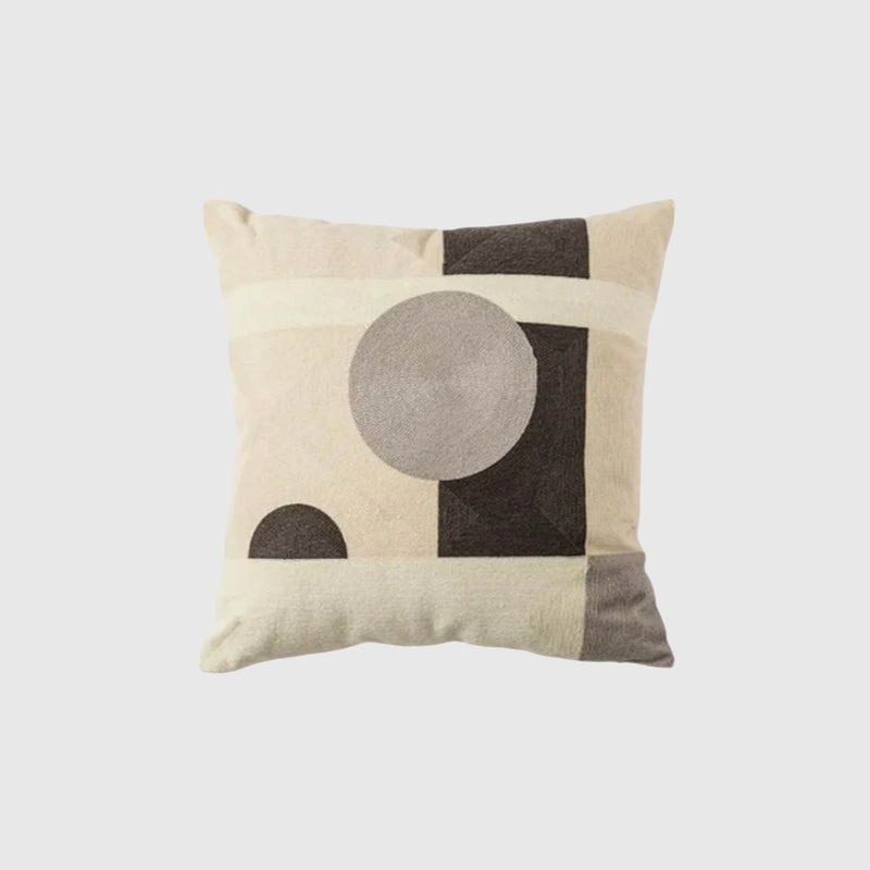 Harmony Handmade Cushion Cover - 45 x 45 - Silver Grey - Munde Home