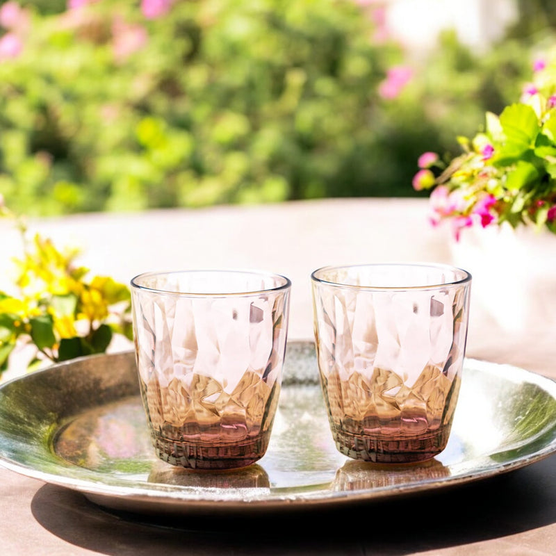 Heera - Purple Tumblers - Set of 6 - Munde Home