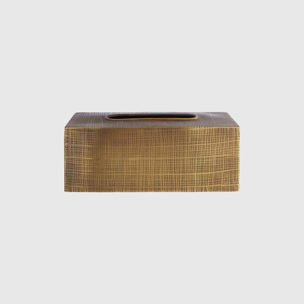 Igor - Tissue Box - Antique Brass