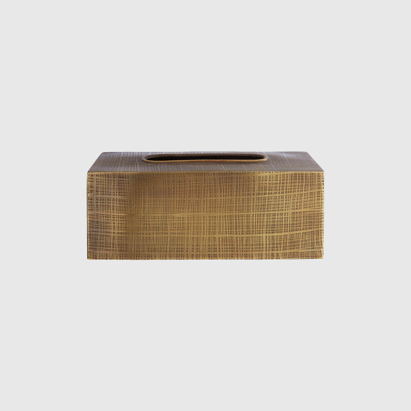 Igor - Tissue Box - Antique Brass