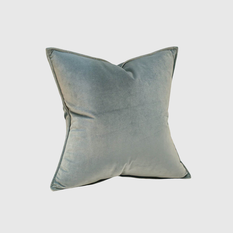 Jodie Handmade Cushion Cover - 45 x 45 - Soft Blue - Munde Home