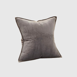 Jodie Handmade Cushion Cover - 45 x 45 - Grey - Munde Home
