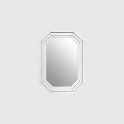 Kai - Octagonal Wall Mirror - Silver