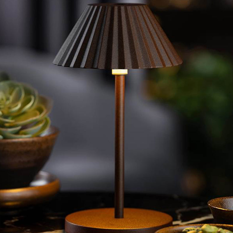Ansel - LED Cordless Table Lamp - Brown