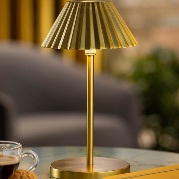 Ansel - LED Cordless Table Lamp - Brushed Gold