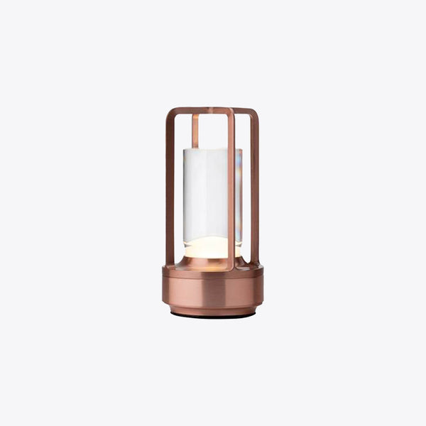 Vivienne - LED Cordless Table Lamp - Brushed Copper