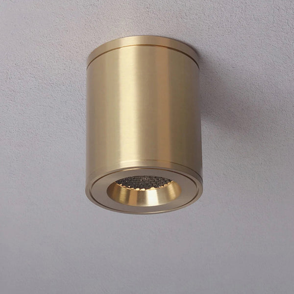 Essence Dimmable Anti-Glare Surface LED Downlight - Gold