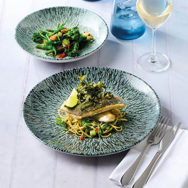 Ethan - Porcelain Side Plates - Set of 12