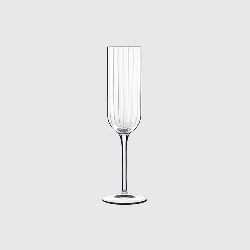 Gianni - Crystal Champagne Flutes - Set of 4 - Munde Home