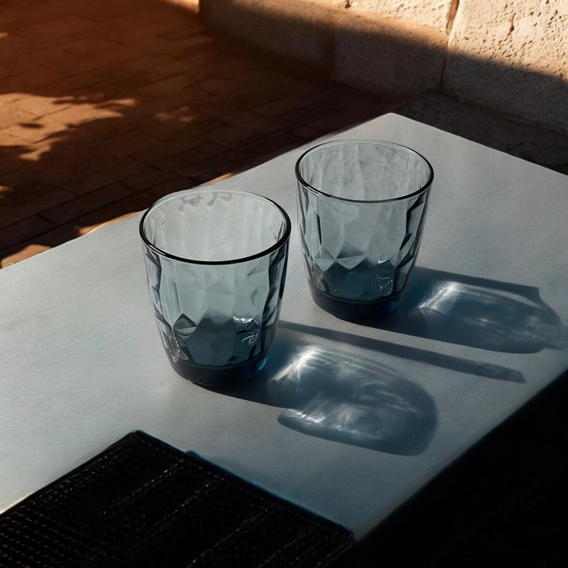 Heera - Blue Tumblers - Set of 6 - Munde Home