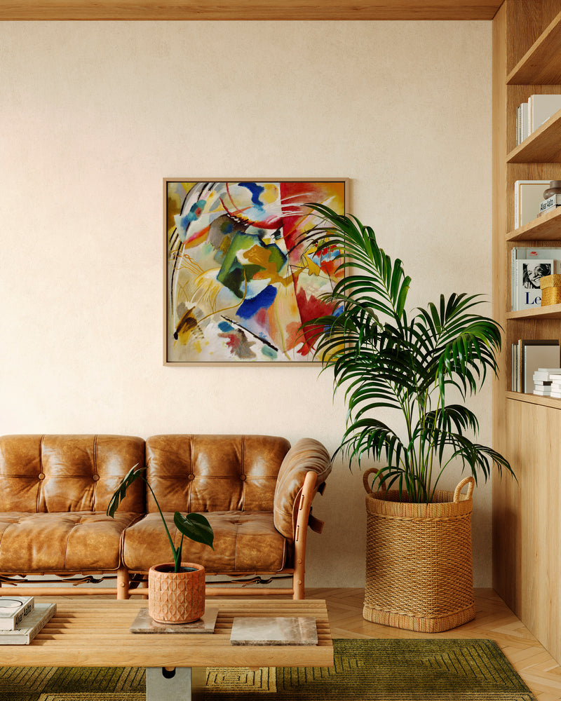 Wassily Kandinsky Painting with Green Center - Poster - Munde Home