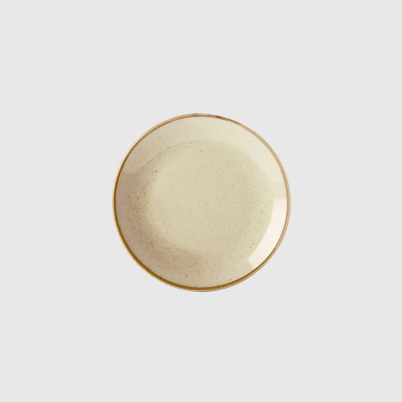 Linen - Porcelain Side Plates - Set of 6 - Munde Home