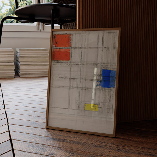 Piet Mondrian Study for a Composition - Poster - Munde Home