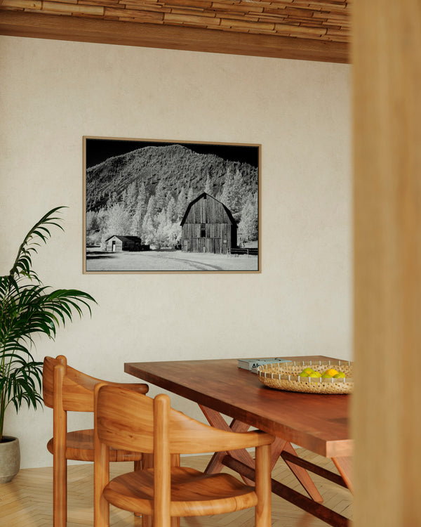 Montana Barn No. 2 - Poster