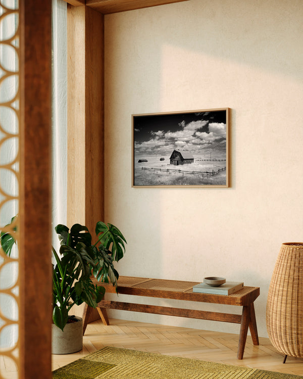 Montana Barn - Poster