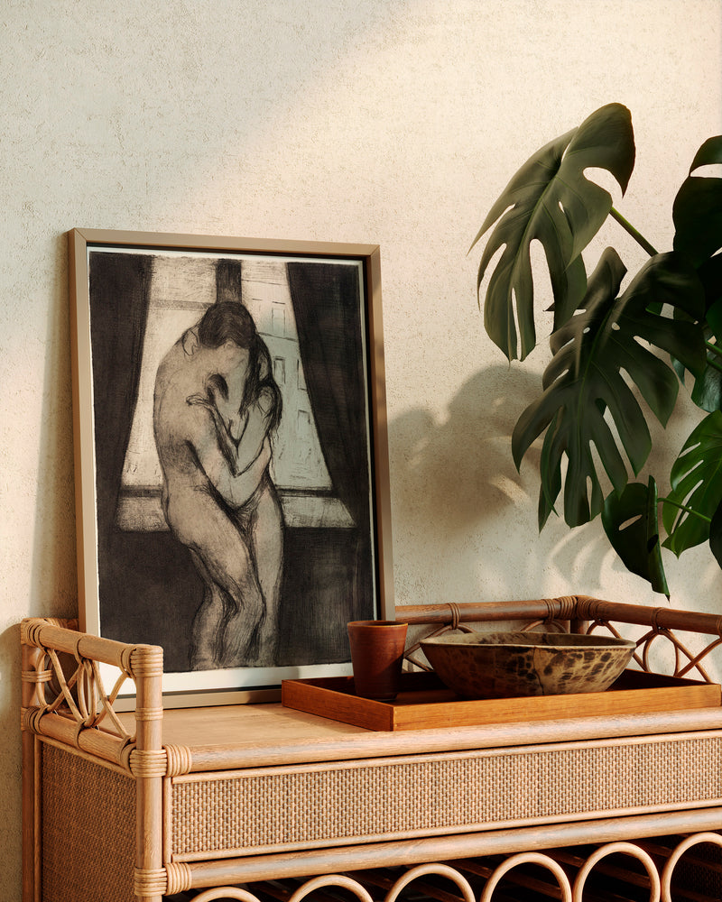 Edvard Munch The Kiss - Poster - Munde Home