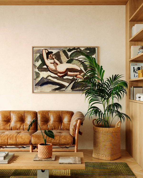 Carl Newman Reclining Nude Women - Poster - Munde Home