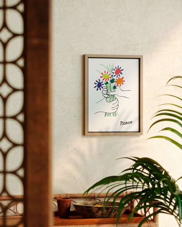 Picasso Bouquet of Flowers - Poster - Munde Home