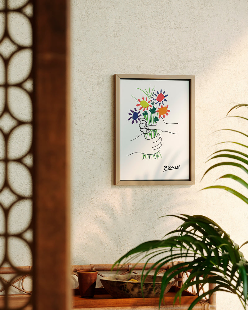 Picasso Bouquet of Flowers - Poster - Munde Home