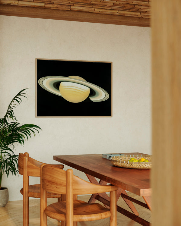 The Planet Saturn - Poster