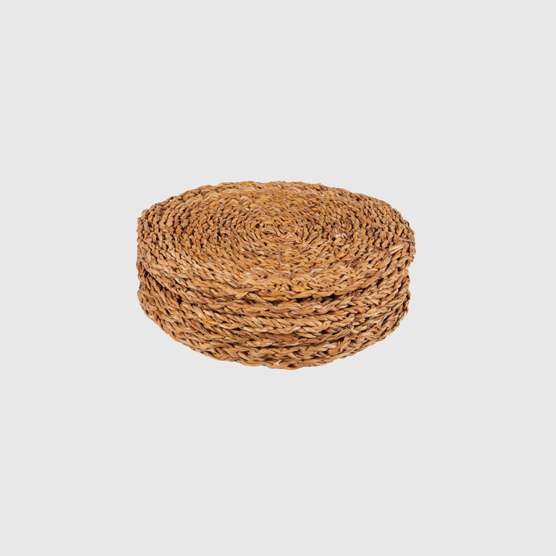 Florence - Woven Seagrass Placemat & Coasters - Set of 12