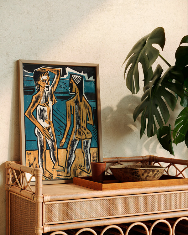 Two Standing Nudes - Poster