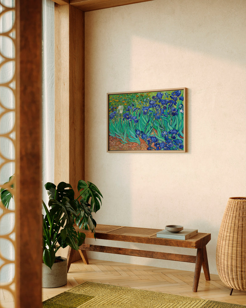 Van Gogh Irises in the Garden - Poster - Munde Home