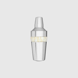 Natalia - Cocktail Shaker - Silver & Mother of Pearl
