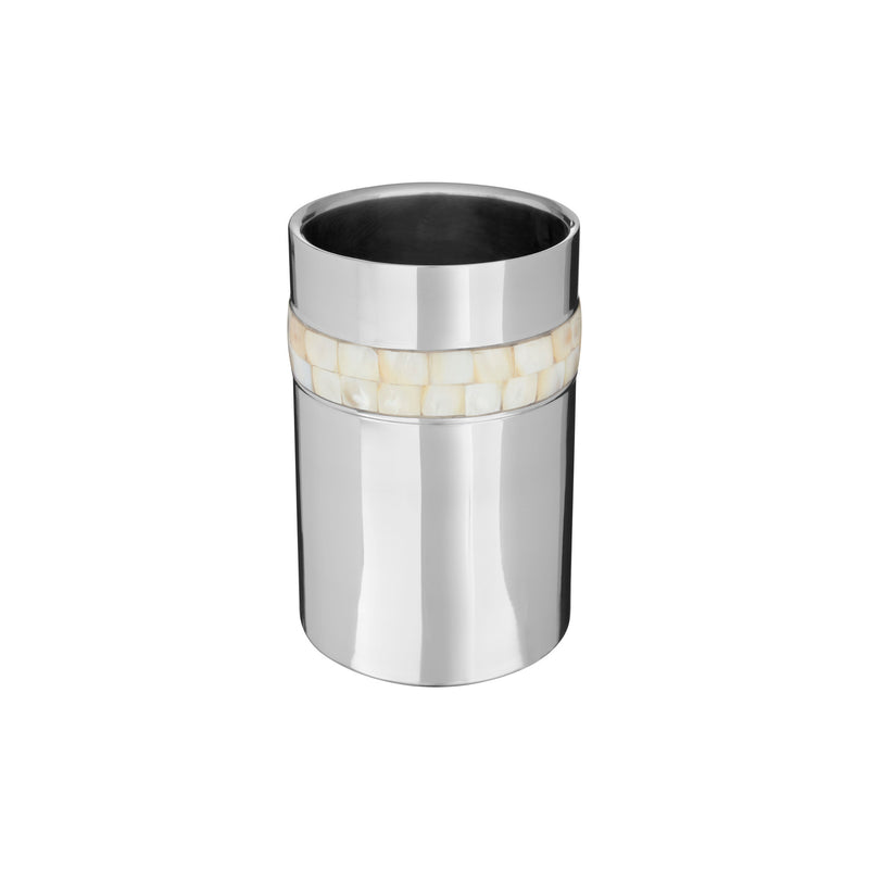 Natalia - Wine cooler - Silver & Mother of Pearl