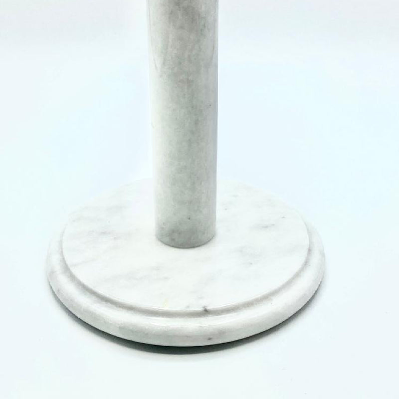 Bianca White Marble Kitchen Roll Holder