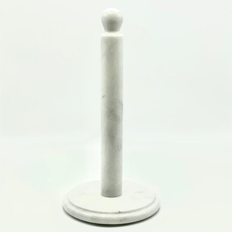 Bianca White Marble Kitchen Roll Holder