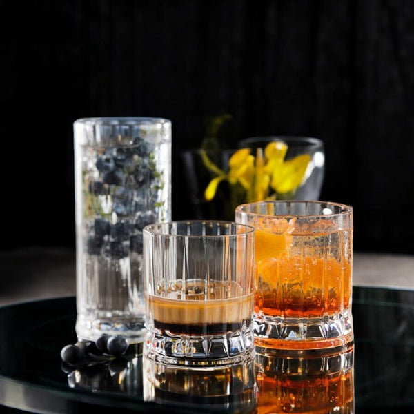 Renzo - Crystal Whisky Glasses - Set of 6 - Munde Home